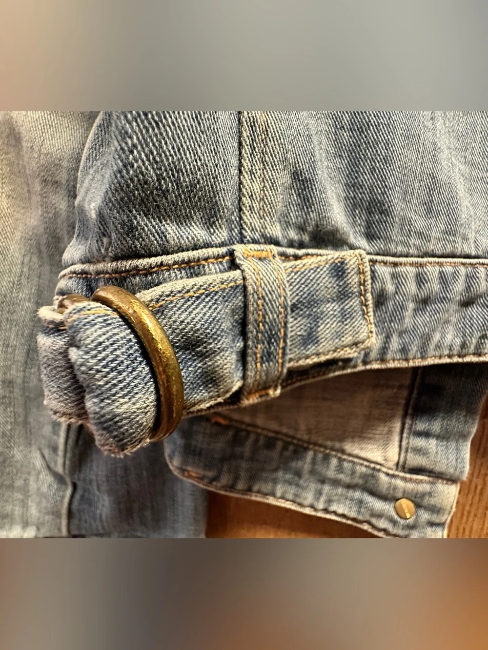 McGuire Work Wear Denim Light Blue Jean Jacket Small